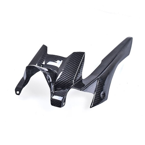 For Yamaha MT-07 FZ07 2013+/R7 2022+ Carbon Fiber Rear Fender Hugger Chain Guard - Picture 8 of 12
