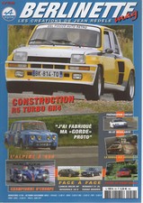 BERLINETTE MAG 59 R5 TURBO R21 2L TURBO QUADRA DELTA HF INTEGRALE 16V ALPINE V6