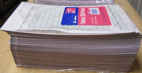 Adams 250 Carbonless Unit Sets 2 Part Guest Check Receipt 947SWC - Picture 3 of 3