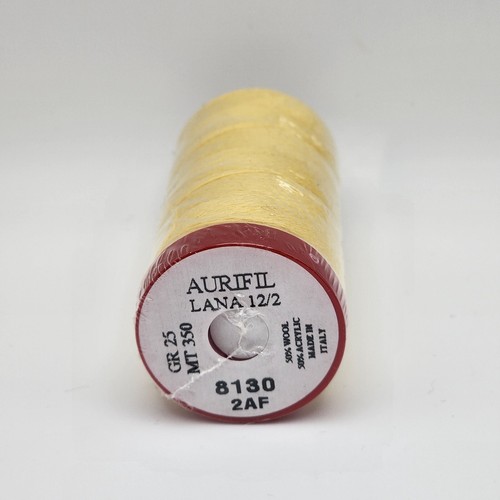 Aurifil Thread 12wt Lana Wool 50%/ Acrylic 50% 350 Meters 383 Yards #8021 - 8266 - Picture 38 of 72