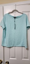 NWT Talbots Sky Blue Crew Sweater - Size 3X
