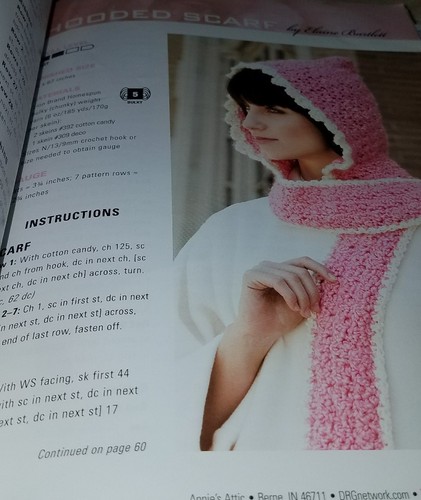 AC11 ANNIE'S ATTIC 2008, THINK PINK CROCHET FOR THE CURE PATTERN LEAFLET - Picture 4 of 10