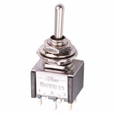 10 x TA203A1 On-Off-On Miniature Toggle Switch DPDT 3A