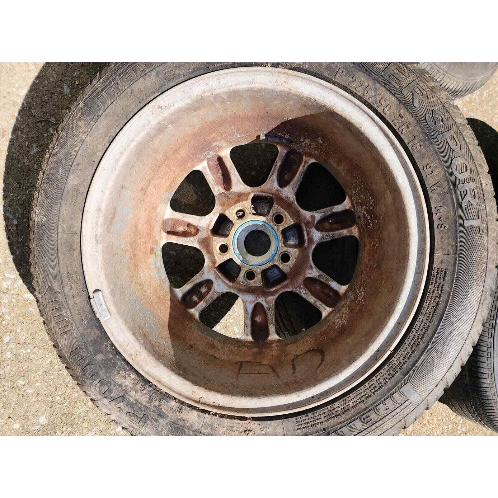 Rare Htf Bugatti Bbs Wheel Rim Eb039 16x7.5