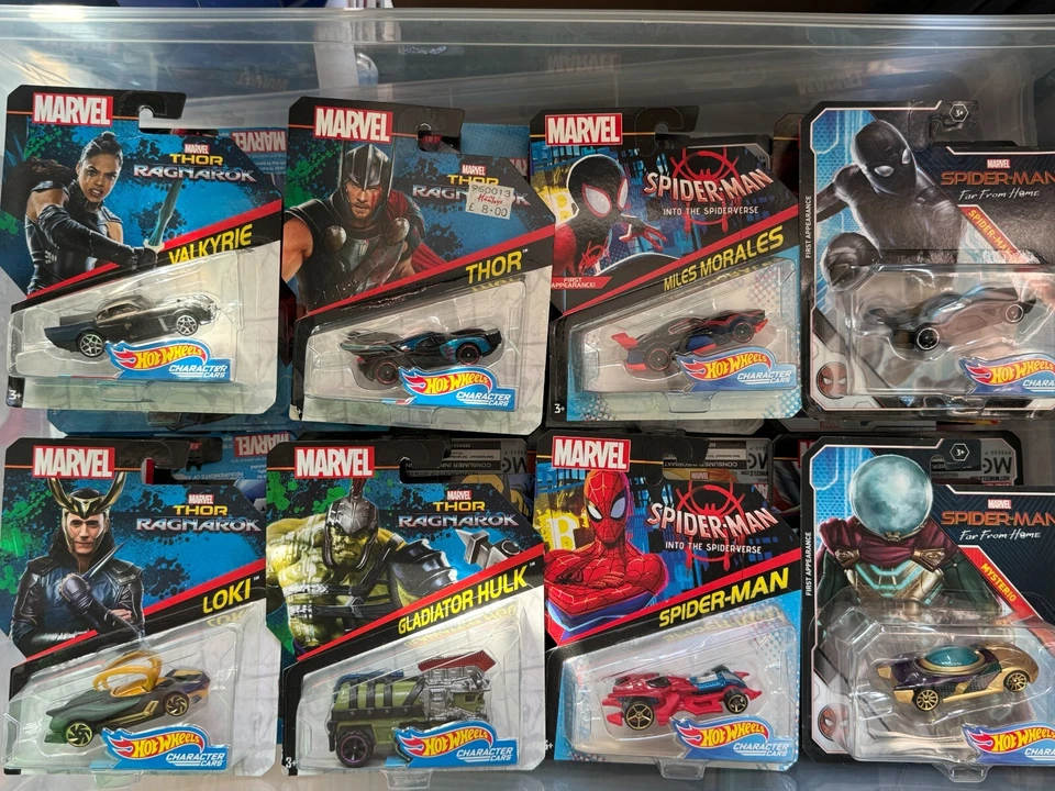 Hot Wheels Character Cars Marvel Collection Avengers Series Set of 48 - Image 4 of 4