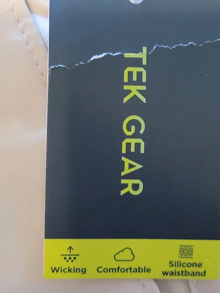 PANTALONES DE GOLF HOMBRE TEK-GEAR TALLA 34X34 CON 4 BOLSILLOS COLOR ABEDUL PLATEADO Foto 4 de 4