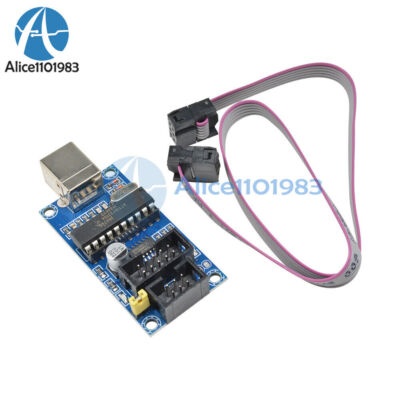 2PCS USBTiny USBtinyISP AVR ISP programmer   bootloader Meag2560 uno r3 #A6-34