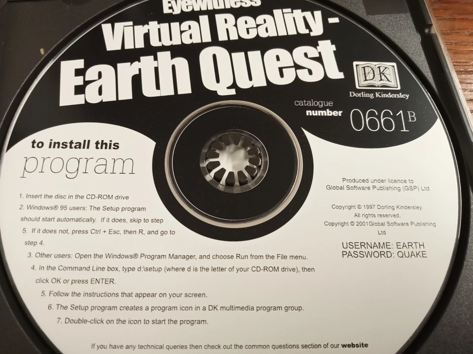Earth Quest CD ROM Dk Publishing - Image 4 of 4