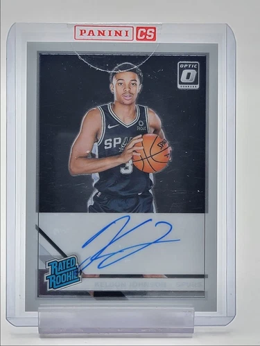 KELDON JOHNSON 2019-20 DONRUSS OPTIC RATED ROOKIE #186 RC AUTO Q2301