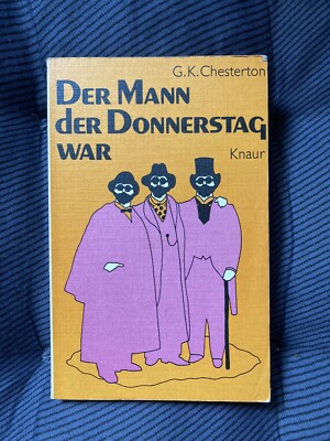 G. K. Chesterton TB - Der Mann der Donnerstag war - Knaur Band 252