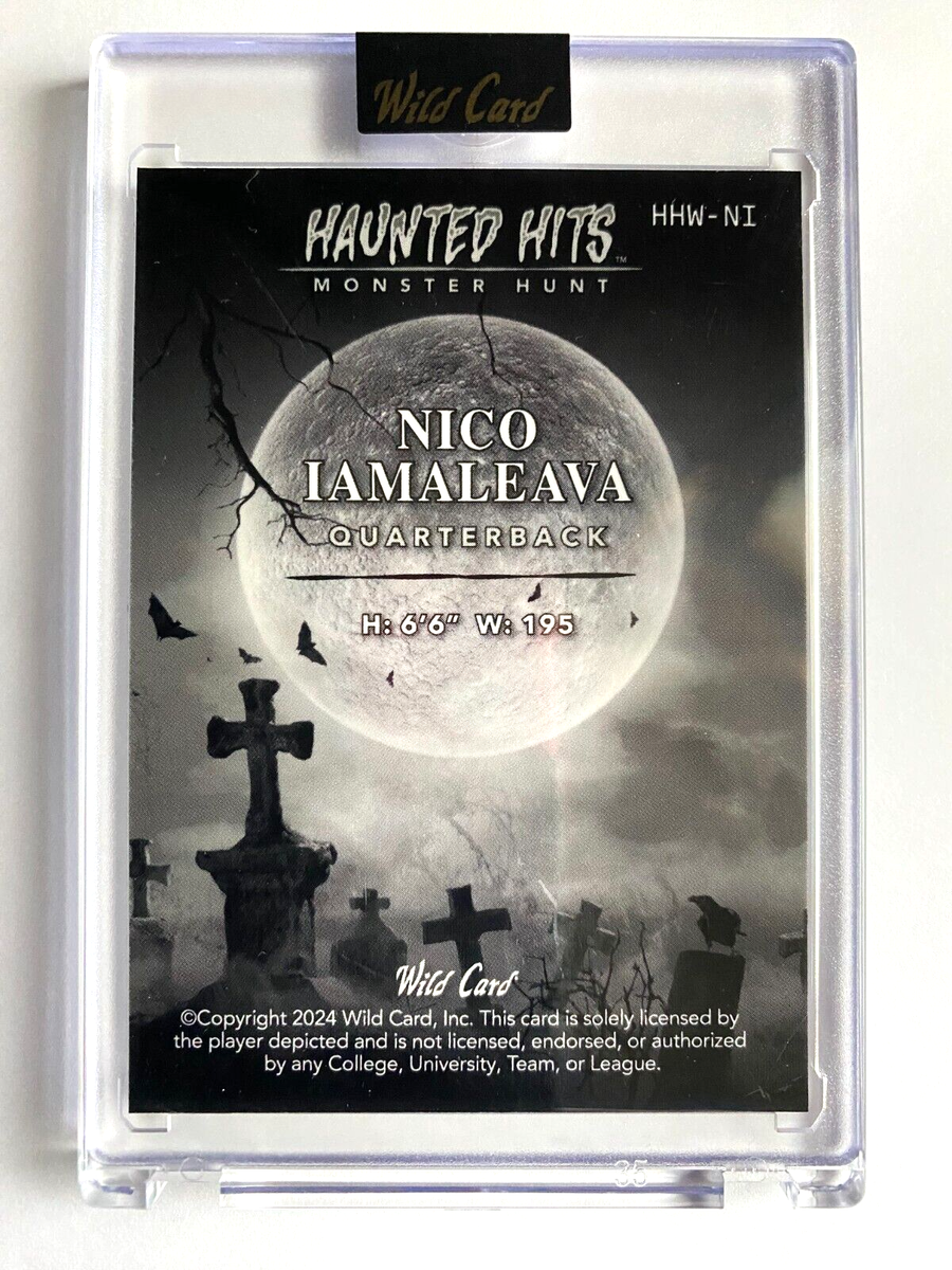 2024 Wild Card Haunted Hits Witch 2 Purple #NI Nico 2024 Wild Card Haunted Hits Witch 2 Purple #NI Nico