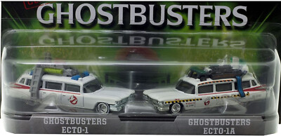 Hot Wheels, Classic Ghostbusters Ecto-1 and Ecto-1A Die-Cast
