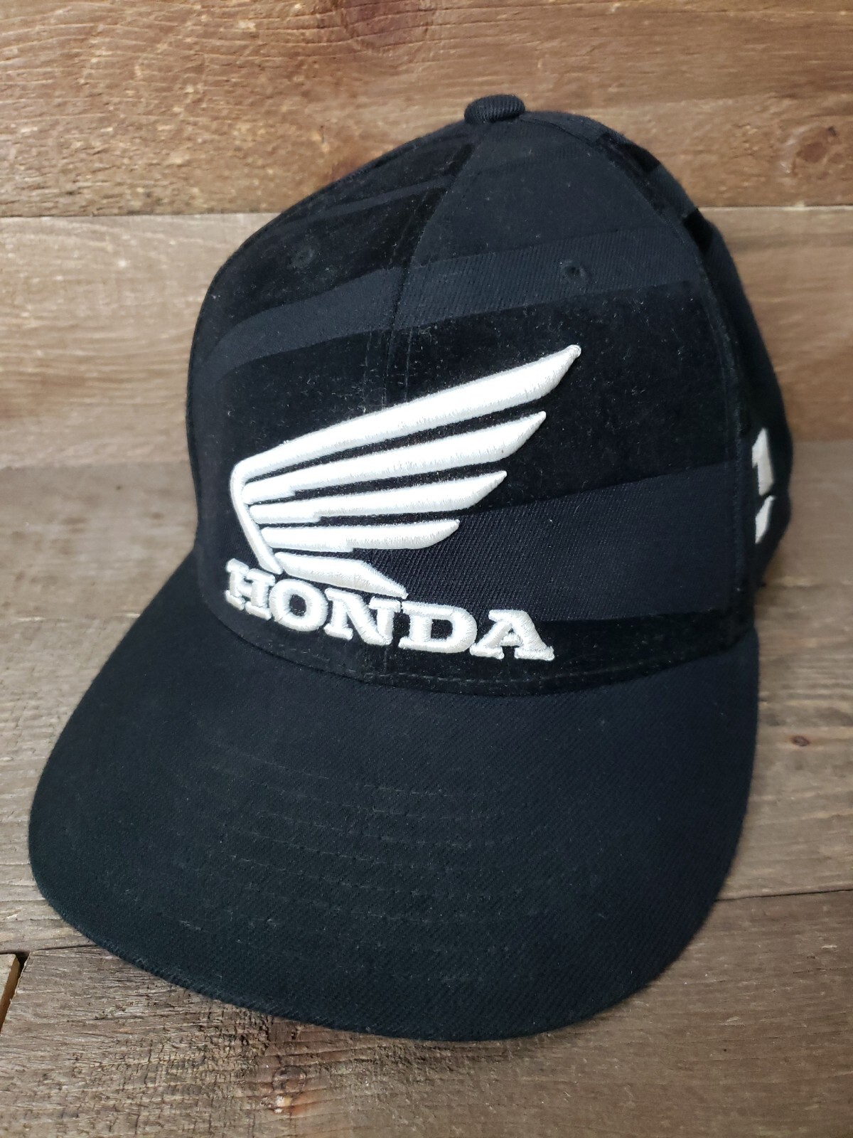 Honda Wing DNC Flex Fit Hat Velour Mix Large/ X Large - Gem