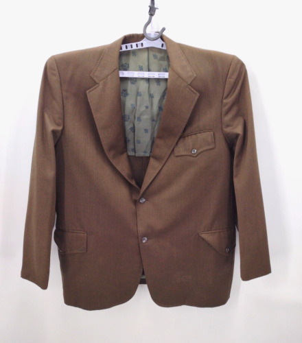 VTG Juilliard Sport Coat Size 46 Long Green Wool … - image 1