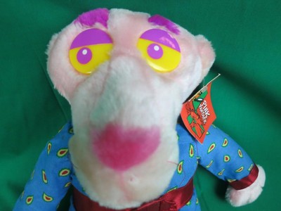 big pink panther stuffed animal