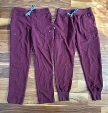 Figs Technical Collection Scrub Pants Lot of 2 Women's Small: Zamora Yola