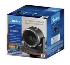 Midea 2-in-1 Digital Turbo Heater + Fan