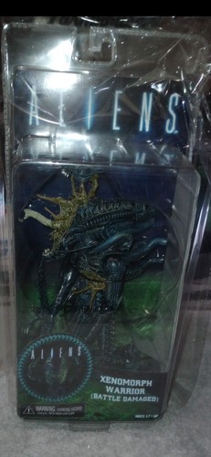NECA Aliens Xenomorph Warrior Blue Battle Damaged!!! - Picture 1 of 1