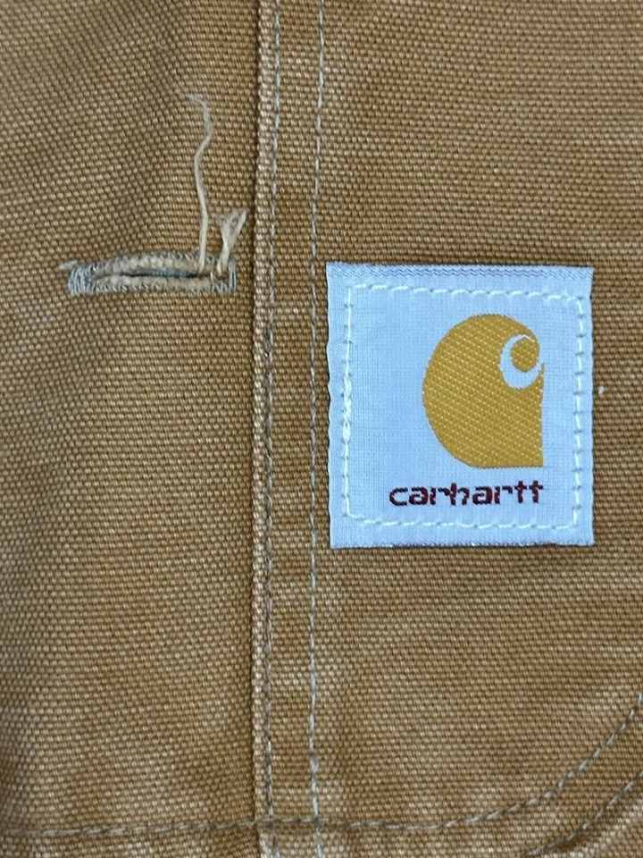 Mono con tirantes Carhartt marrón doble rodilla carpintero R01 BRN - talla 42x36 Foto 3 de 4