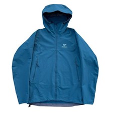 Arcteryx Men's Large Gamma LT hoody Blue Odyssea Excellent Condition Medium