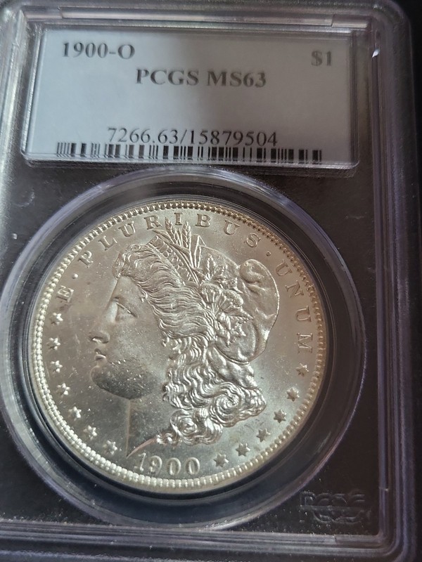 1900-O Morgan Silver Dollar MS63 PCGS