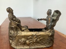 1893 World's Fair cast iron mechanical bank by J. & E. Stevens Original (NICE!)