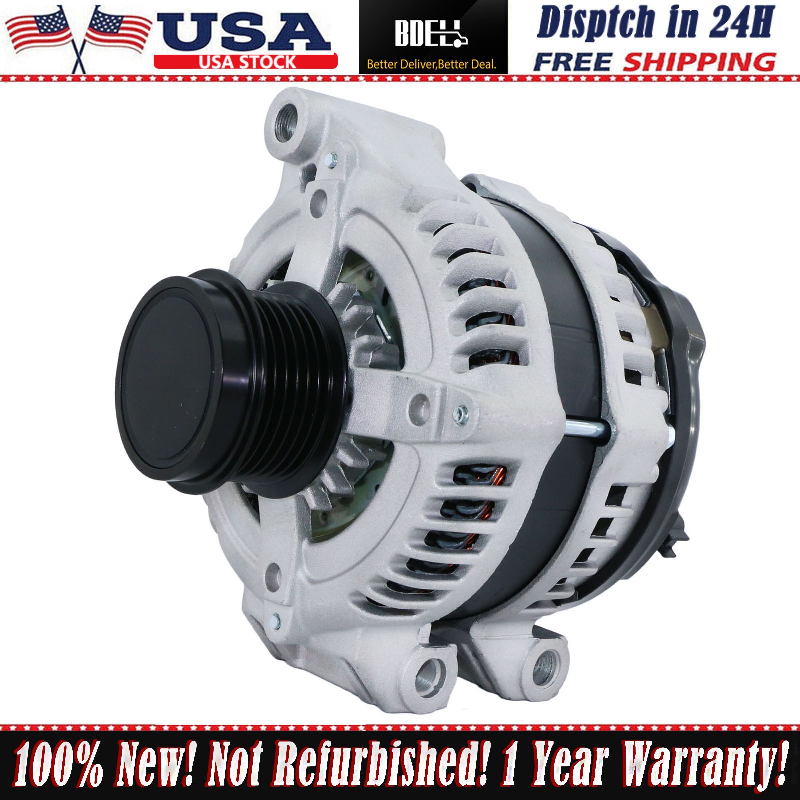 Alternator for Dodge 2011-2020 Grand Caravan Journey 11-14 Avenger Chrysler 200