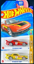 Hot Wheels 2025 1995 95 Mazda RX-7 Drift Yellow & Red, N CASE #163, Combo Lot 2