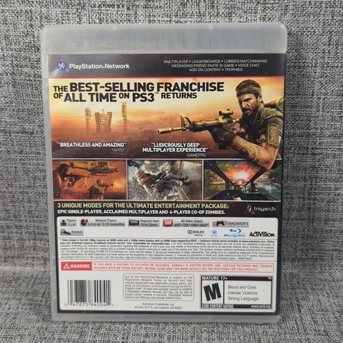 Call of Duty Black Ops 1 und 2 Playstation 3 PS3 Bundle Lot Combo getestet - Bild 3 von 11