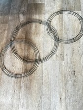 Round Metal Wreath Forms DIY Crafts Floral Wire Rings 8" NEW Set of 3 Vine Wicke