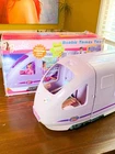 Vintage Barbie Travel Train Vehicle Playset ~ Real Tranin Sound  W/ Box Incomp.