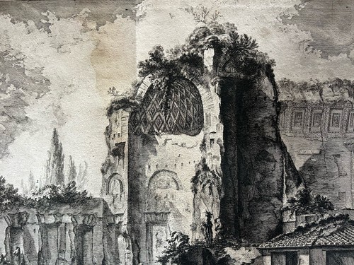 Giovanni Battista Piranesi - Aguafuerte “Casa Aurea De Nerón” 1758 - Picture 6 of 14