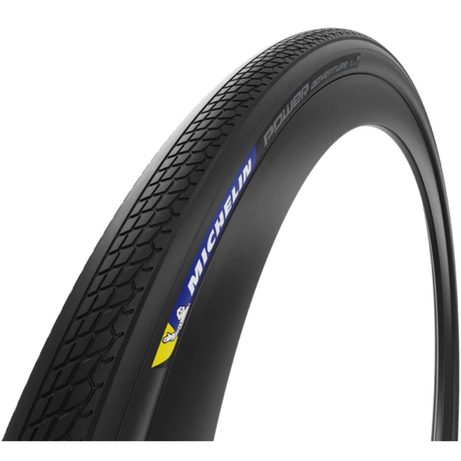 Michelin Power Adventure TLR Gravel Tyre - 700x42, Black, Tubeless (700c)