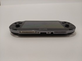 Sony PS Vita PCH-1000 Crystal Black Video Game Console w/Memory & Charger Clean!