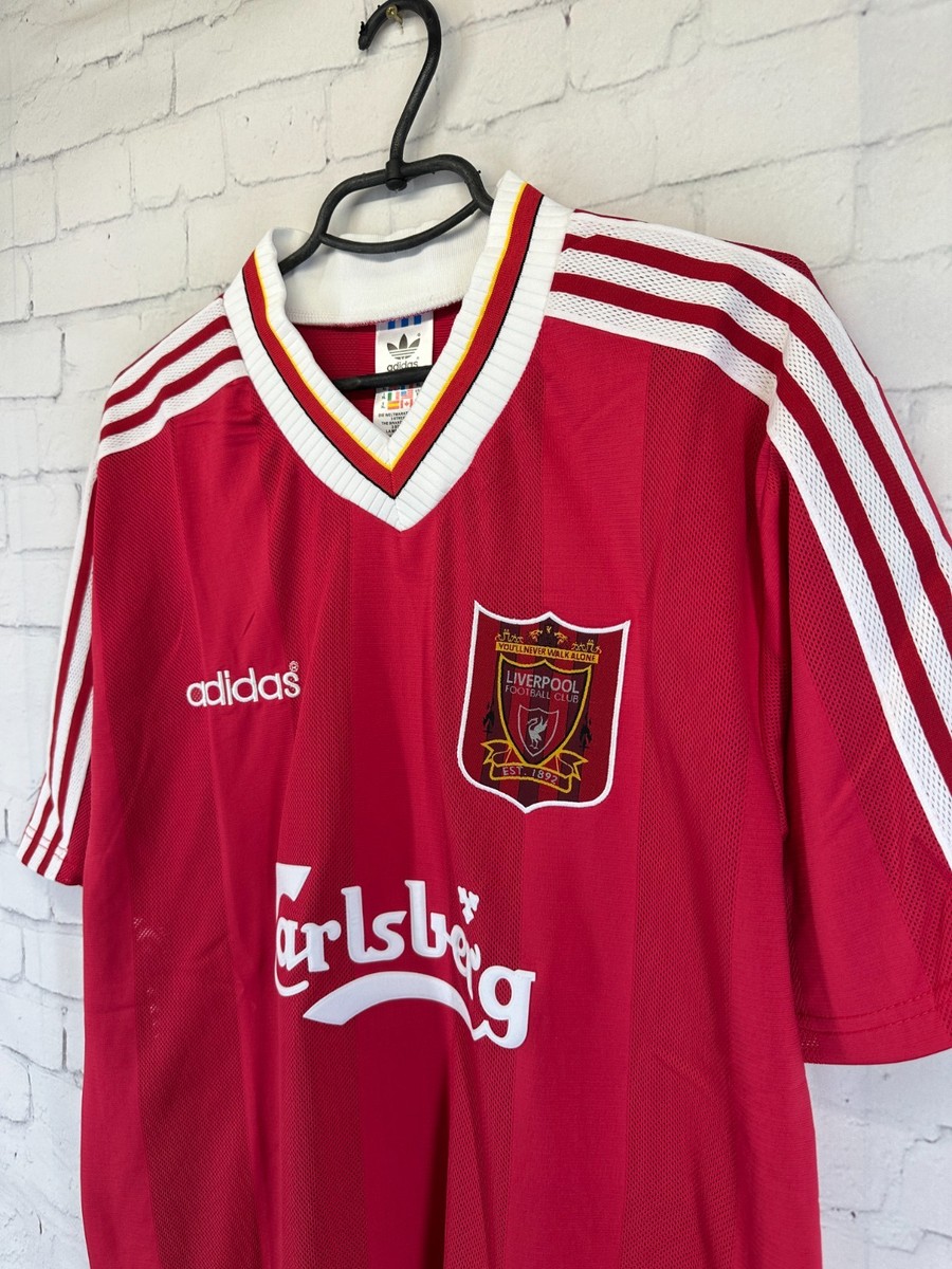 LIVERPOOL ENGLAND 1995 1996 VINTAGE RETRO FOOTBALL SHIRT JERSEY