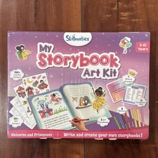 Skillmatics Storybook Art Kit 8.5 x 11 inches, 1. Unicorns Princesses