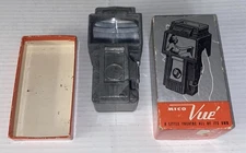 Vintage Bakelite Viewer MICO View for 2x2 slides in Box USA made Chicago Prop