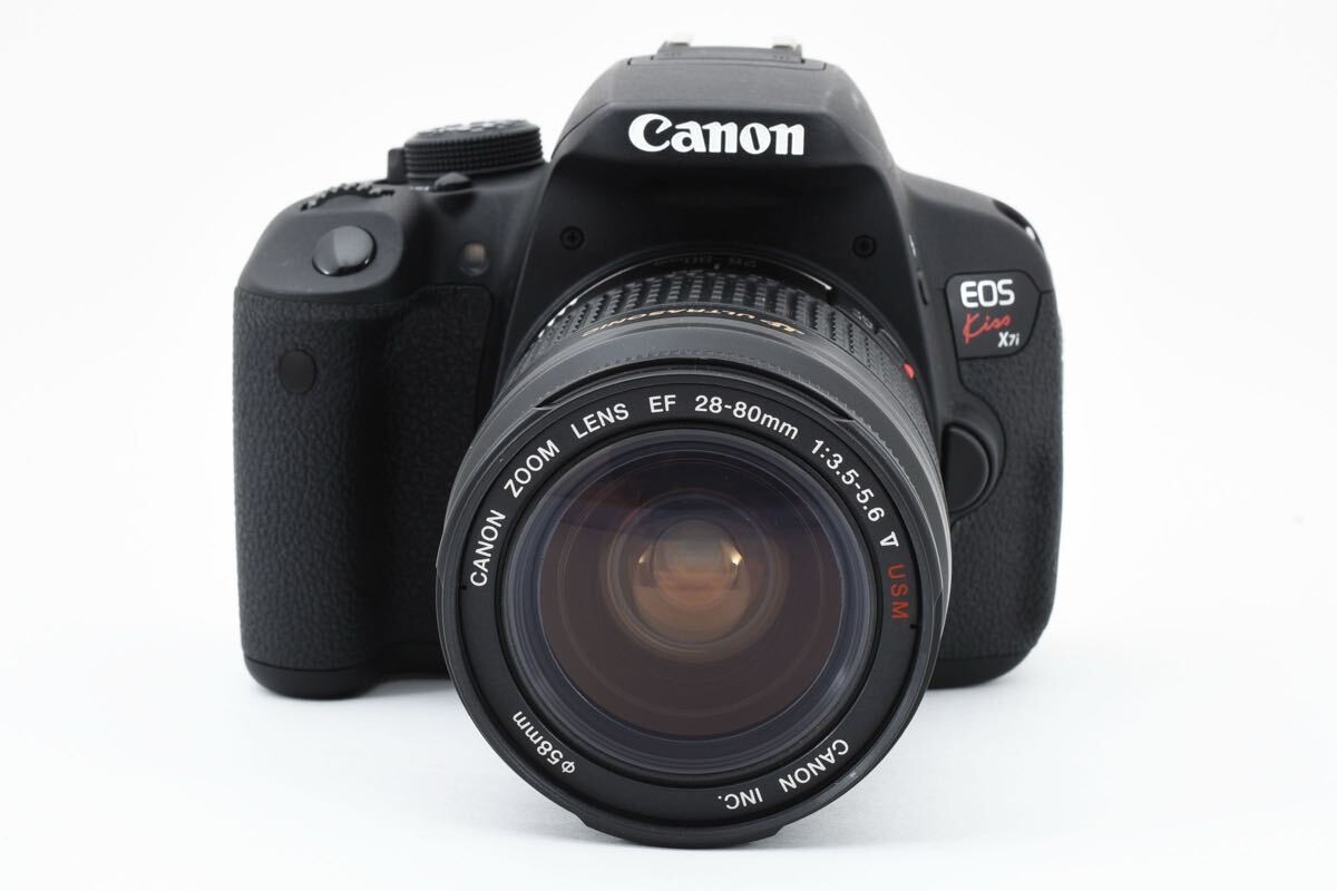 Canon EOS Kiss X7i EF28-80mm 1:3.5-5.6 V USM Standard Zoom