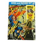 Vintage Superman Alien Creatures 1974 Book & Record Set Power Records DC Comics