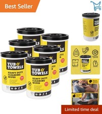 Multi-Surface Cleaning Wipes Biodegradable 90 Count Heavy Duty Car Home Use