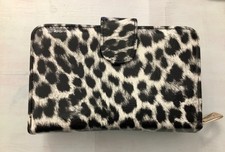 Portemonnaie Leoprint GELDBÖRSE GELDBEUTEL Animalprint Kartenfach Leopard Print