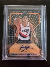 2018-19 Panini Obsidian - Matrix Auto Anfernee Simons Electric Etch Orange /50