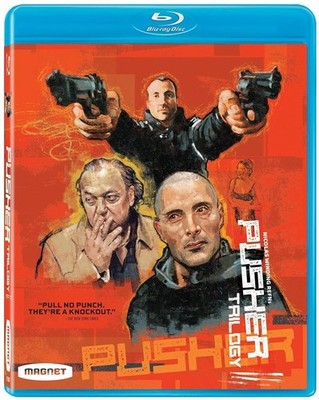 Pusher Trilogy (Blu-ray, Box set) Ilyas Agac Kim Bodnia Mads Mikkelsen