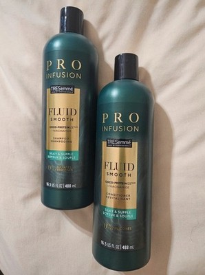 TRESemme Pro Infusion Fluid Smooth Shampoo & Conditioner Set (16.5fl/488ml)