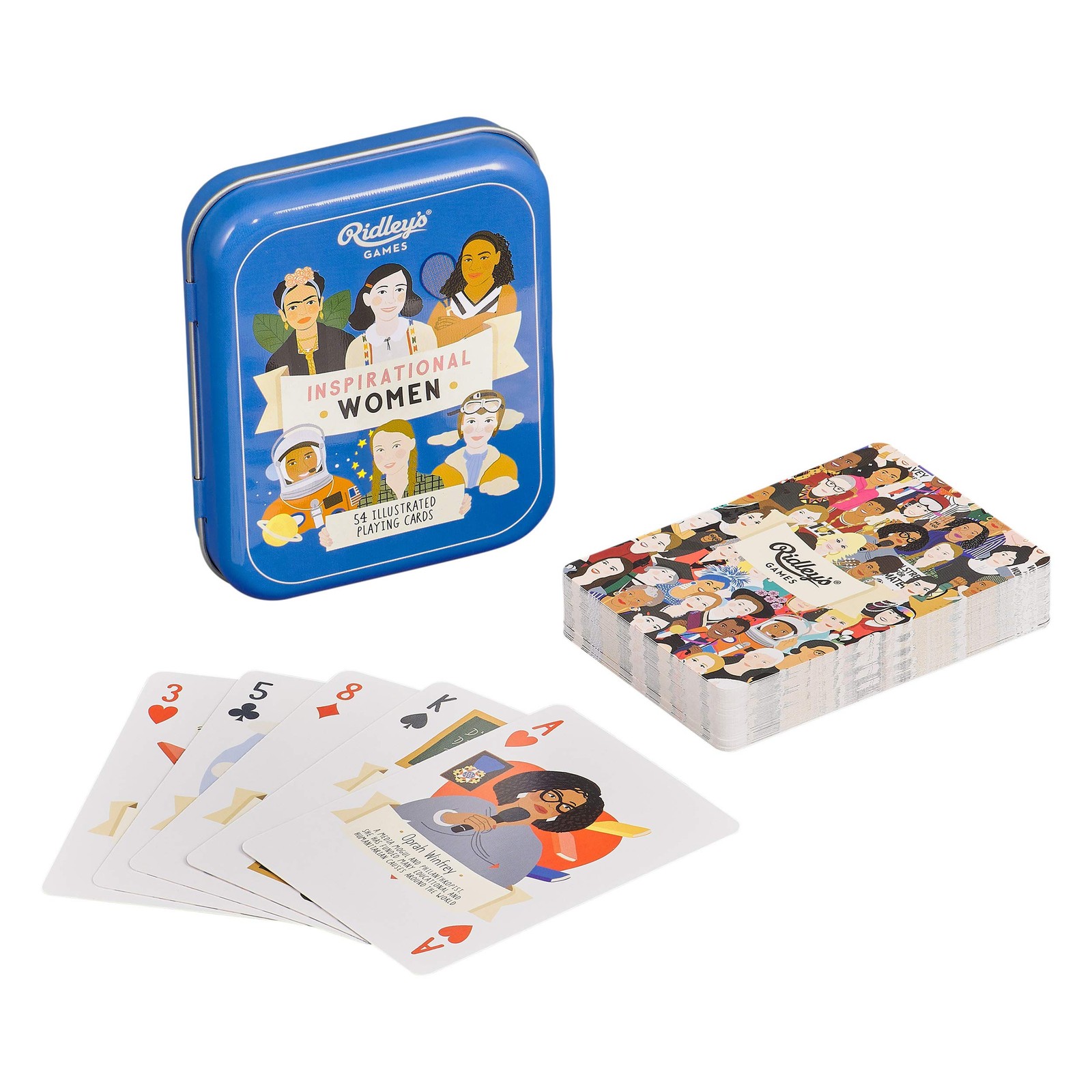 Ridleys Games GME050 Inspirational Women Playing Cards Multi 2990₽