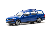 Herpa Minikit 1:87 Bausatz Pkw Volkswagen Vw Passat Variant Blau H0 012249-006