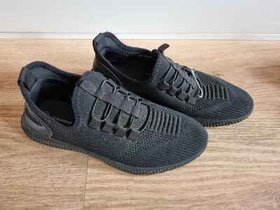 Graceland Schuhe Turnschuhe schwarz 39 angenehmer Stoff Halbschuh