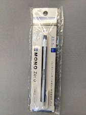 Tombow Pencil Pen Type Eraser MONO Zero Square Type, 2.5 x 5mm pinpoint w/Refill
