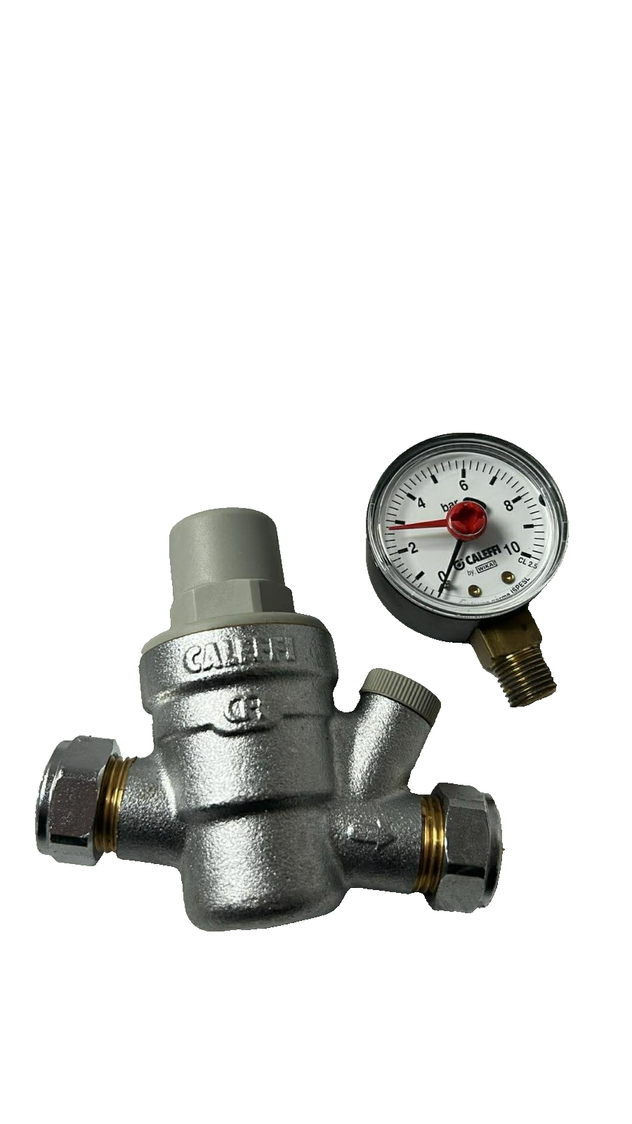 Caleffi Pressure Reducing Valve Gauge 15mm 533841 NEW