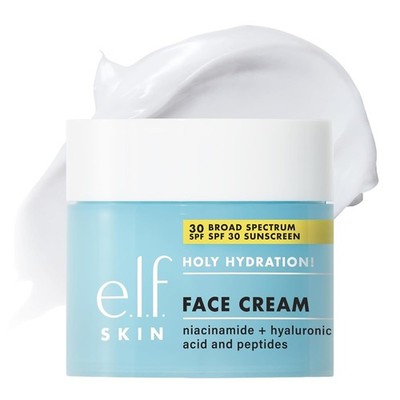 e.l.f. SKIN Holy Hydration Face Cream SPF 30 Sunscreen Moisturizer 1.7 oz
